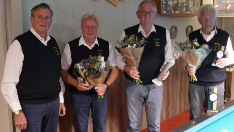 Biljartcompetitie Afgesloten De Castricummer